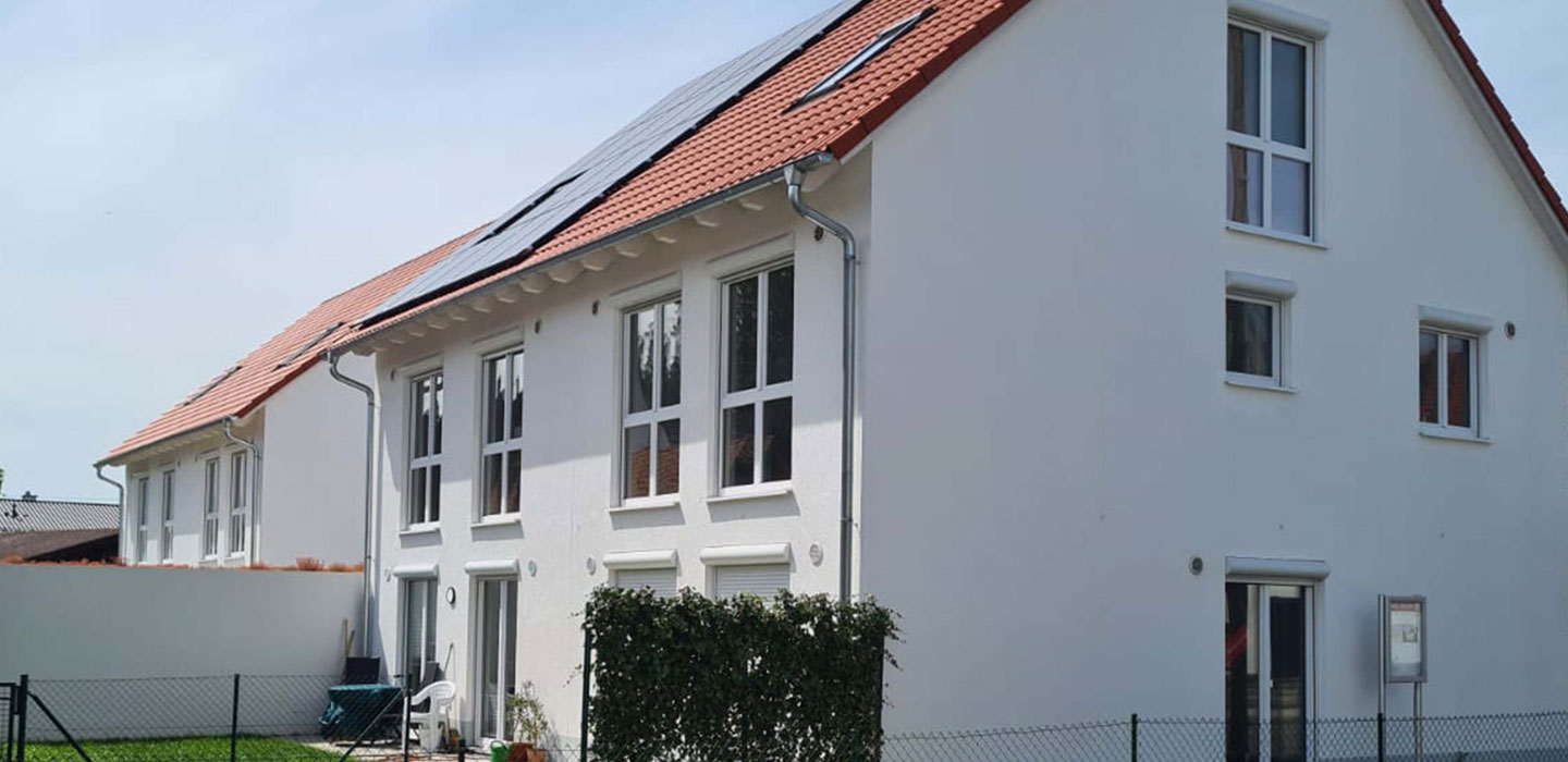 2 Doppelhäuser in Hausen