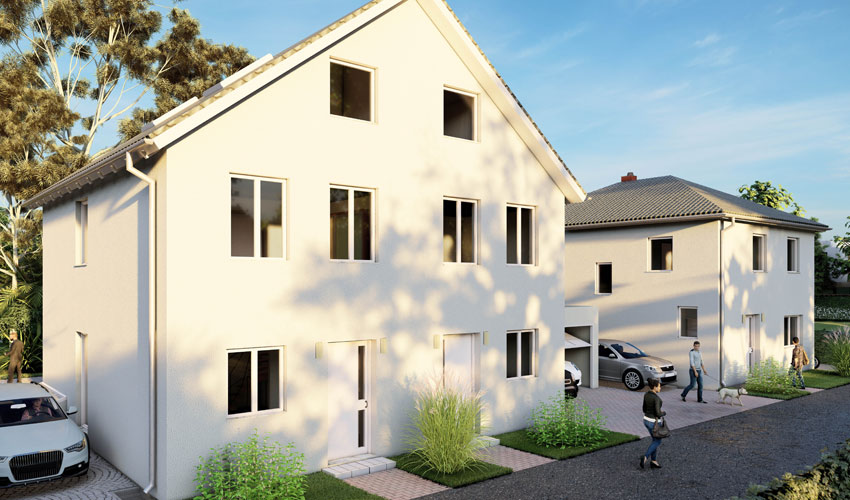 Hausbesichtigung - Neubau-Immobilien 2022