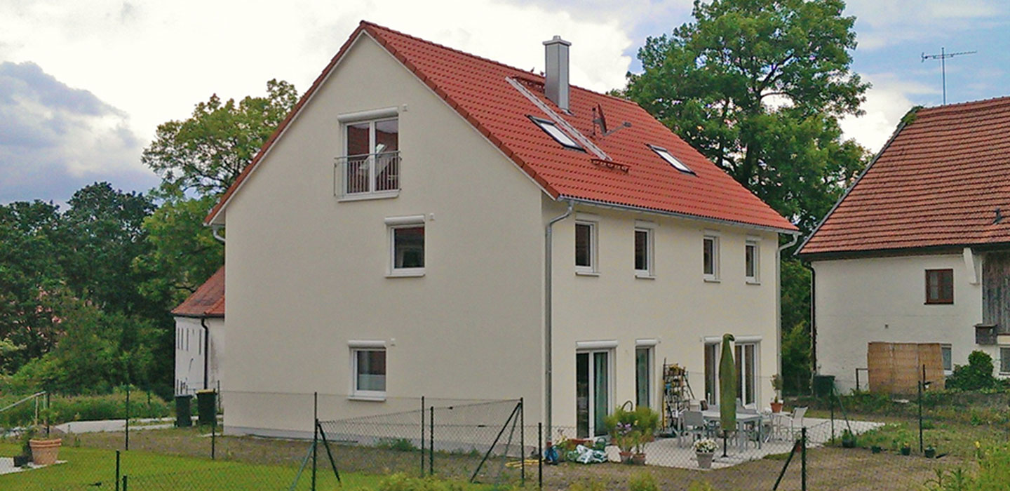Doppelhaushälften in Finning
